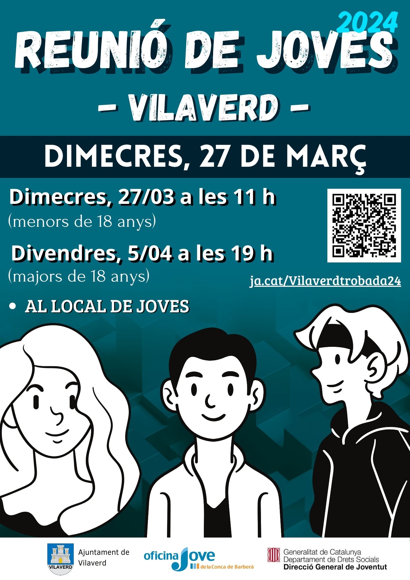 La conca de barberà organitza 6 fòrums joves per setmana santa