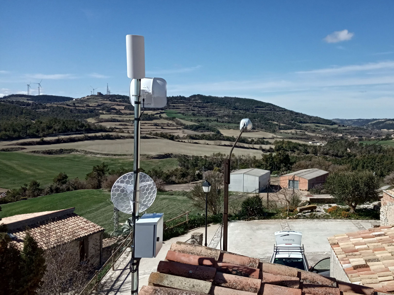 La vall del corb disposa ja de cobertura d’internet de banda ampla
