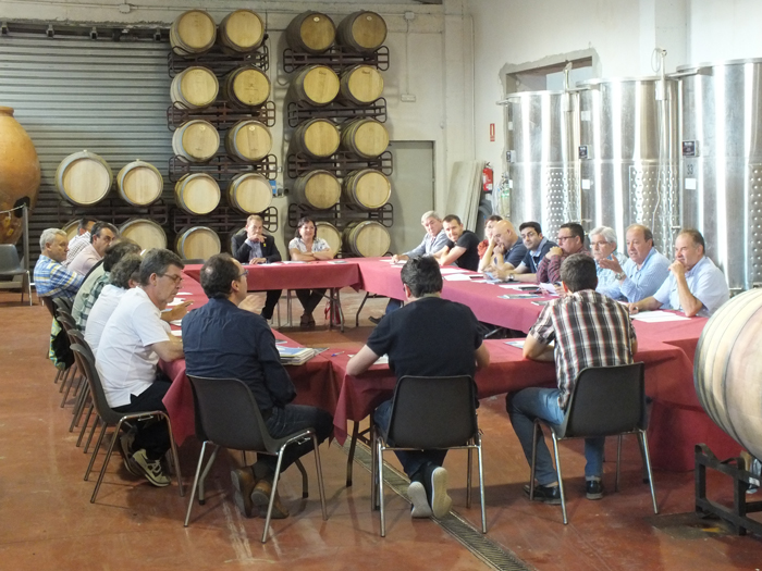 El consell d'alcaldes de la conca es reuneix al viver de celleristes de barberà de la conca