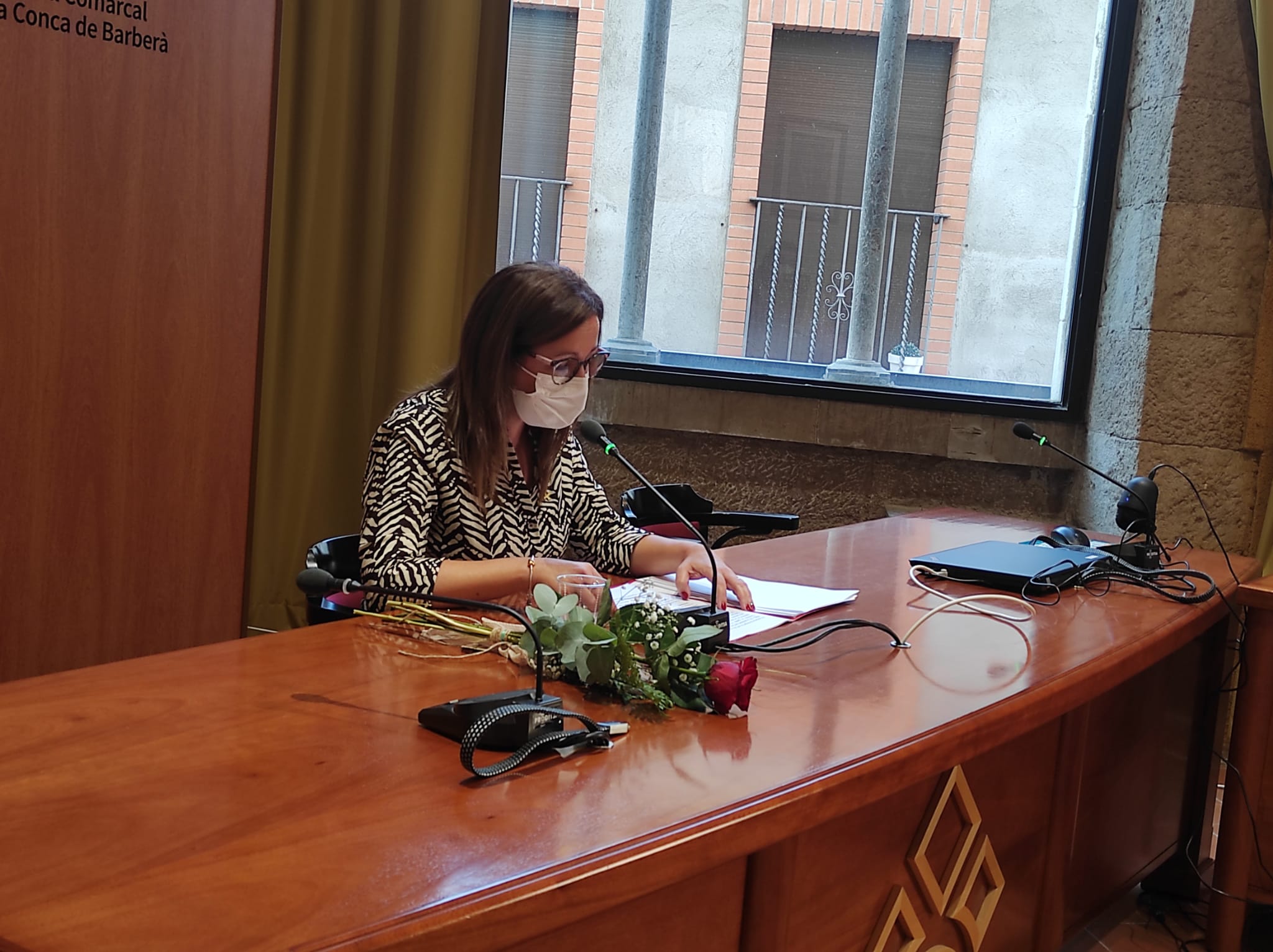 Carme pallàs, nova presidenta del consell comarcal de la conca de barberà