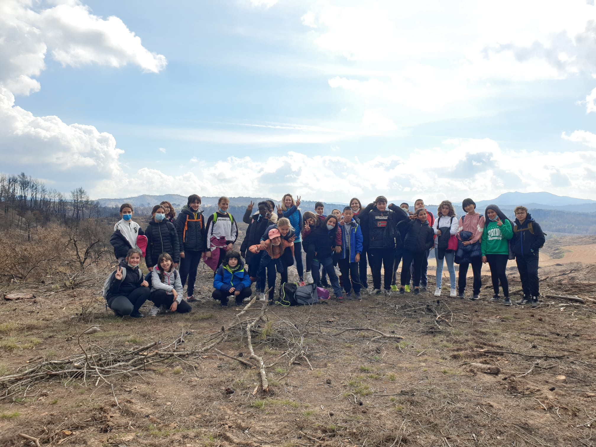 Alumnes de montblanc i santa coloma de queralt duen a terme les activitats del bosc i els incendis