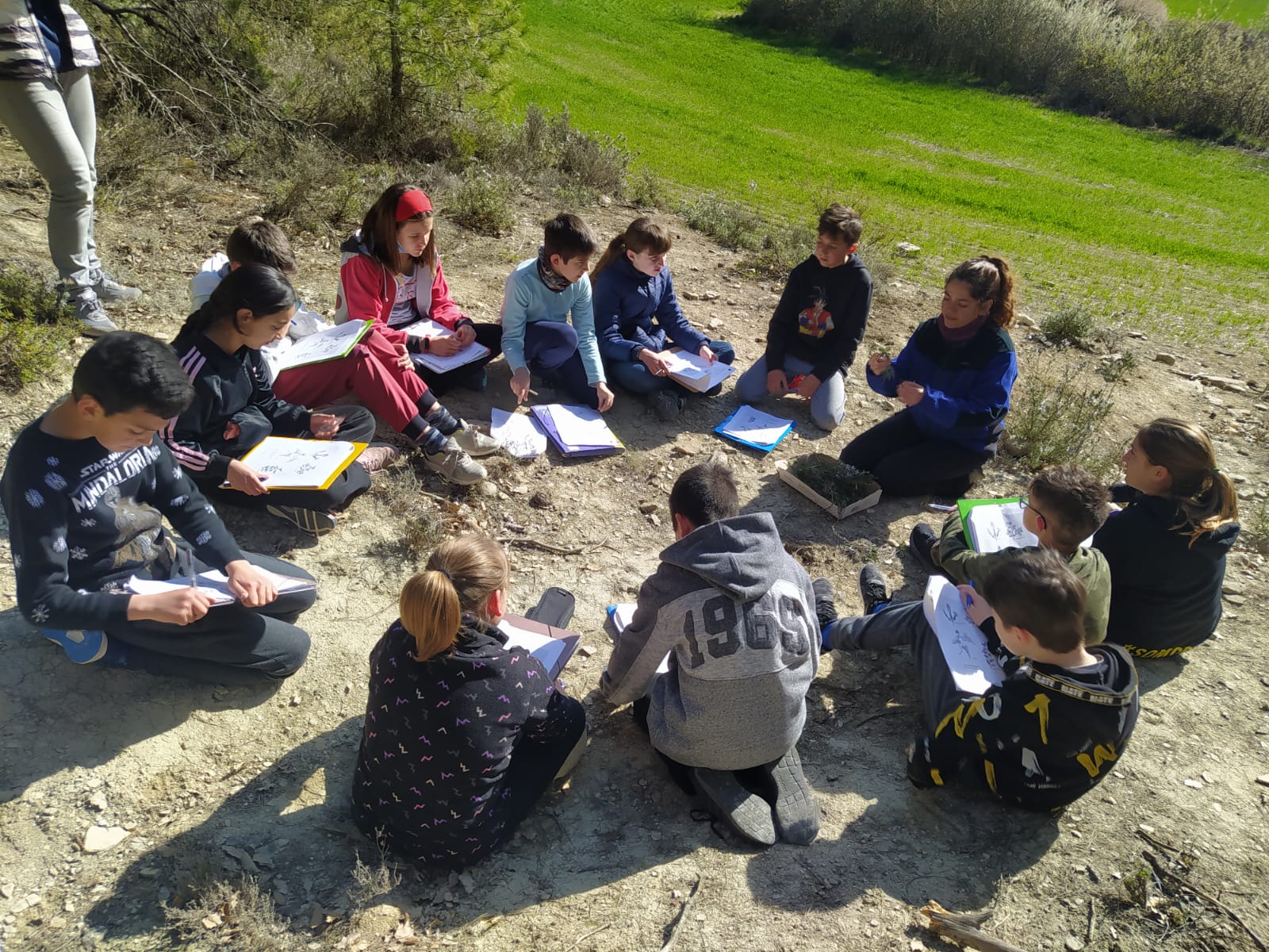 Continuen les activitats del projecte educatiu el bosc i els incendis