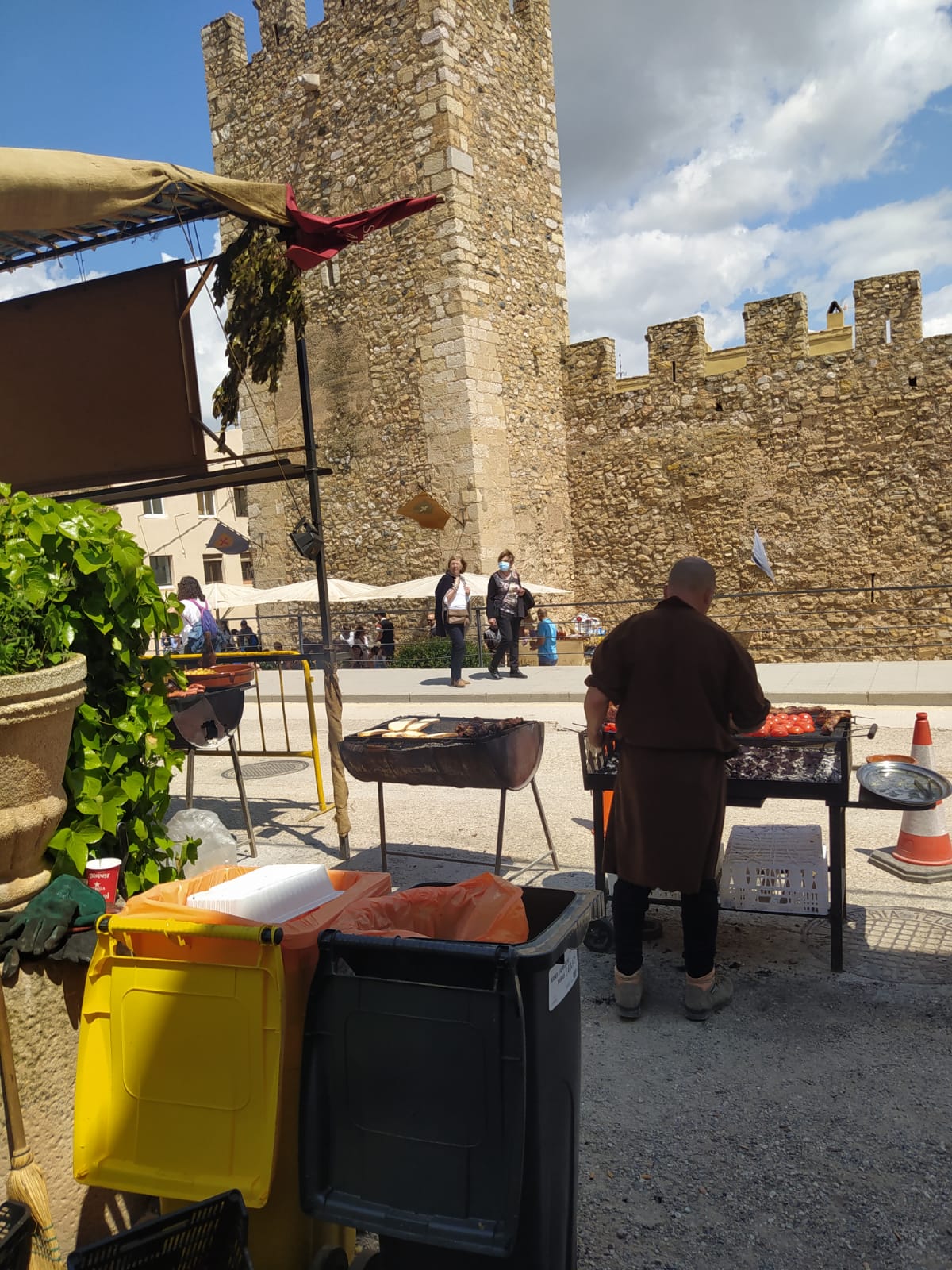 Gestió dels residus a les tavernes de la setmana medieval de montblanc