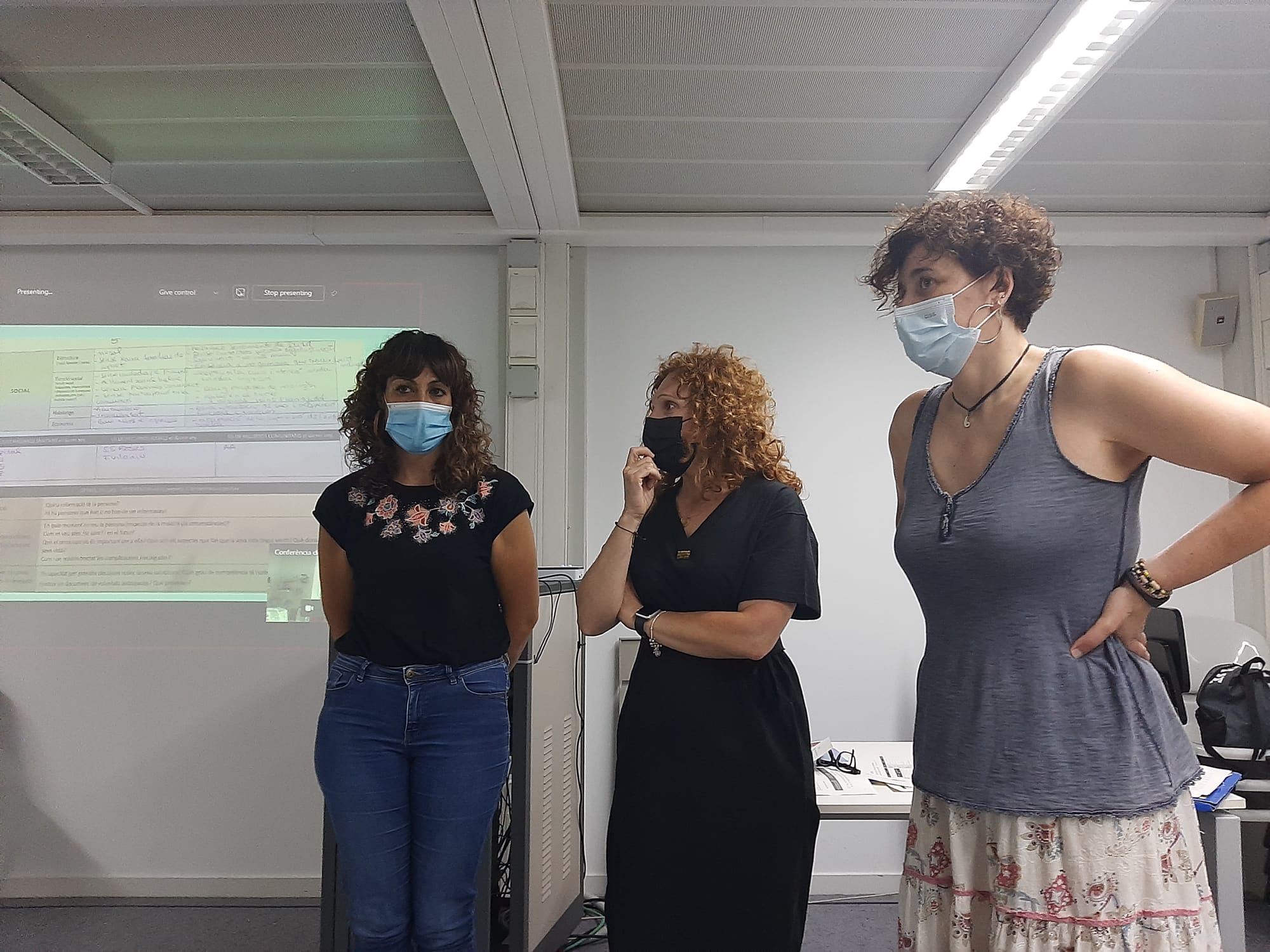 Sessió formativa a les gestores de casos del camp de tarragona a joan xxiii