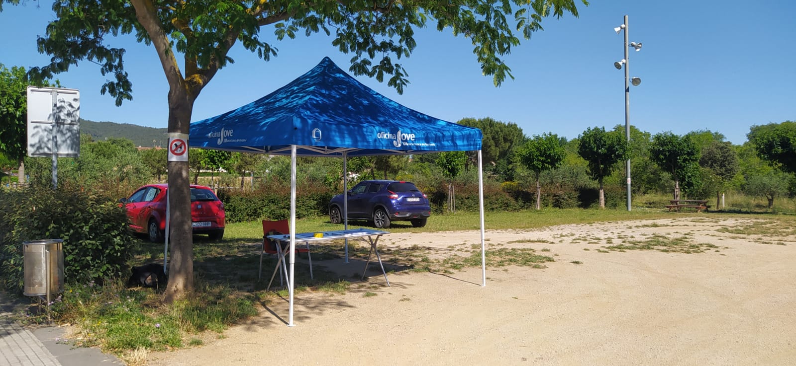 L'àrea de medi ambient comença amb els punts informatius sobre el sistema de recollida municipal