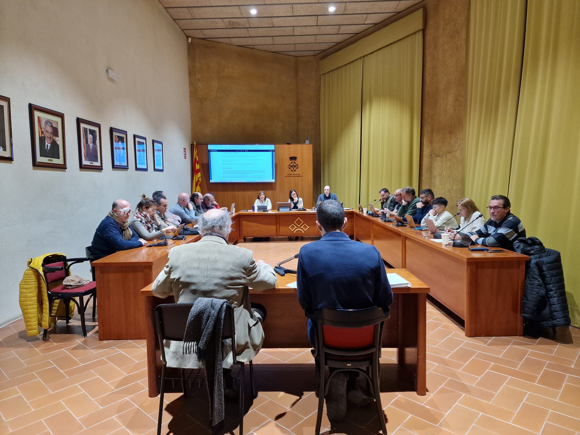 El ple del consell comarcal aprova el pressupost per l'any 2023 per un import de 13.090.800 euros