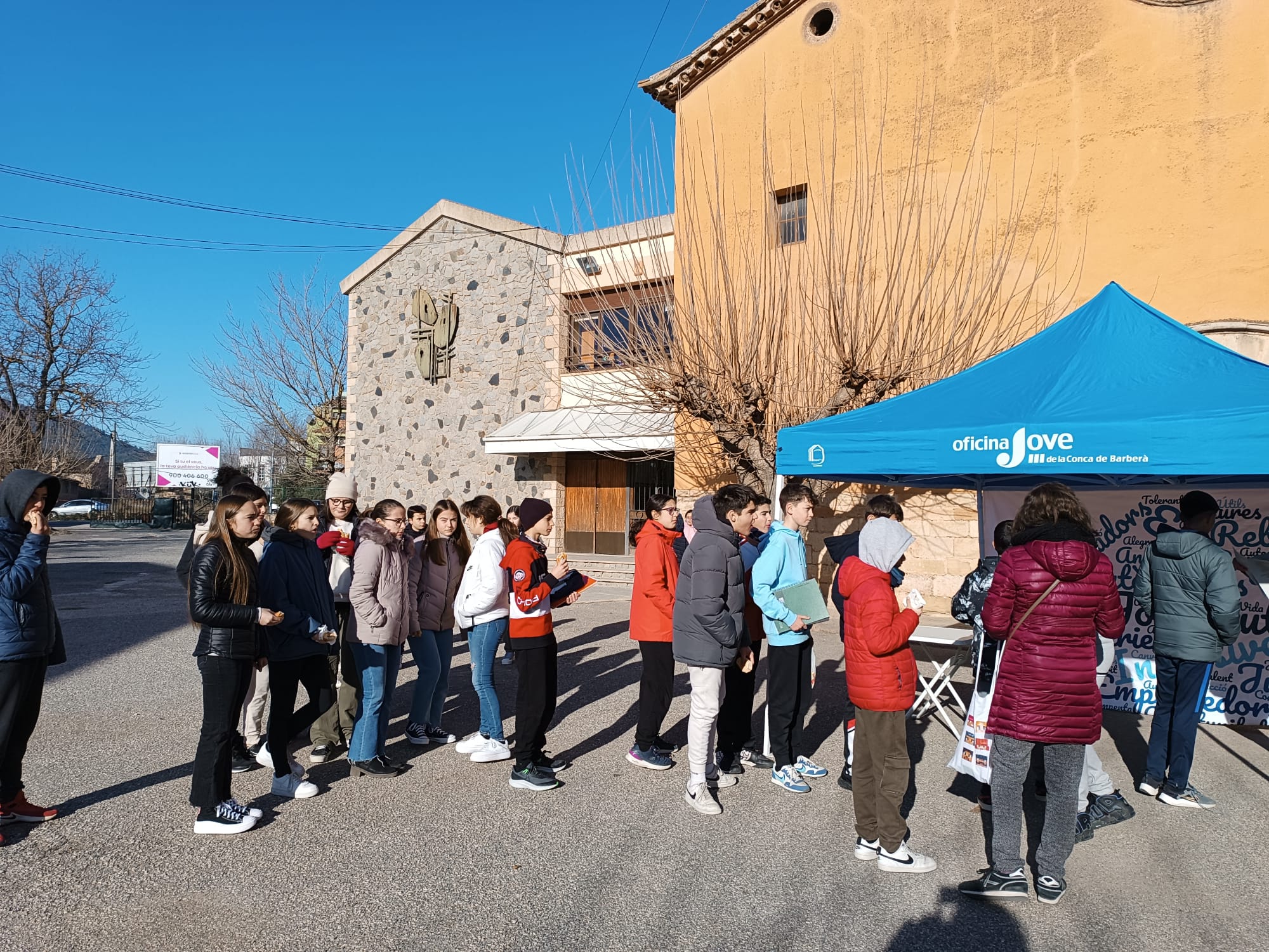 1.430 joves participen en la quarta edició de la carpa al pati