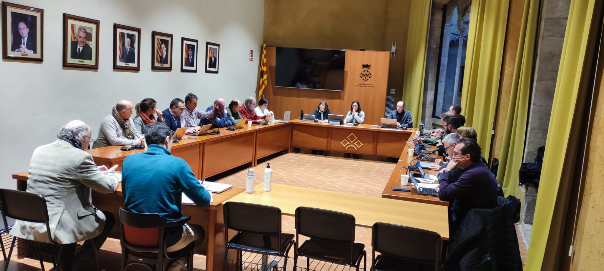 El ple del consell comarcal aprova la moció en suport dels consells comarcals per un millor finançament