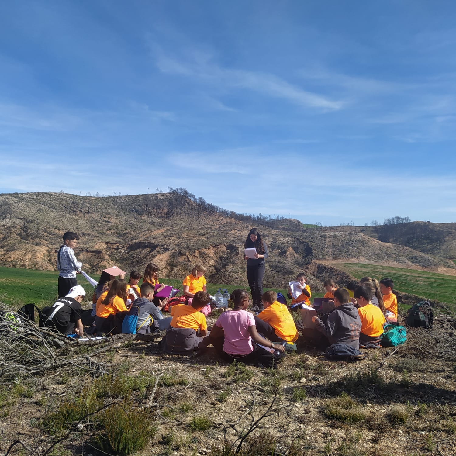 Inicia el programa educatiu "el bosc i els incendis”