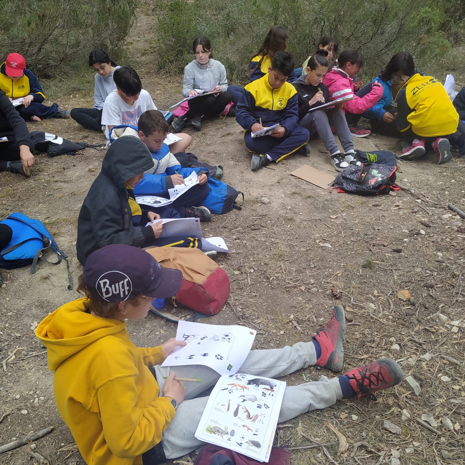 Noranta alumnes han participat en les activitats d'educació ambiental de la passada setmana