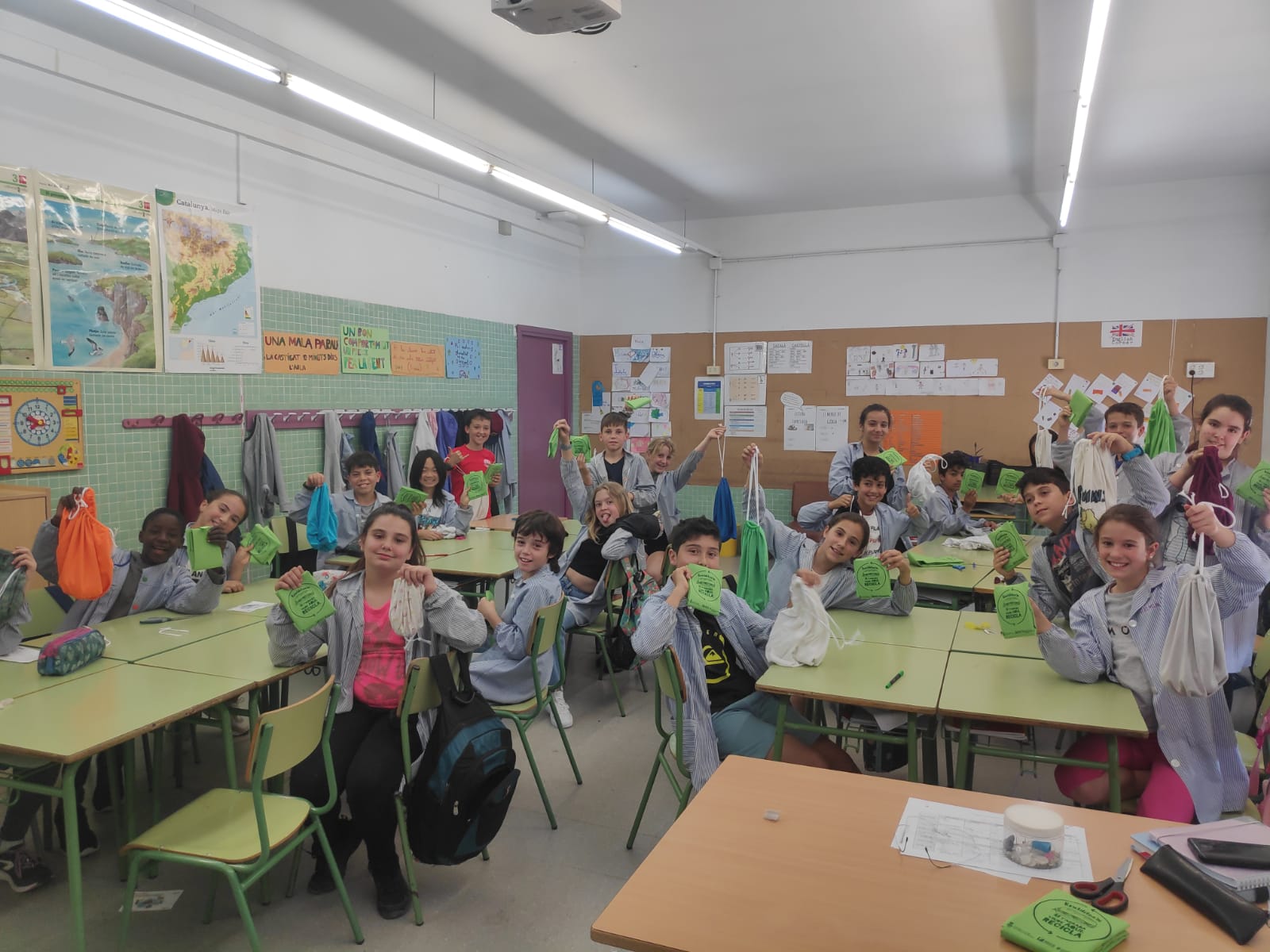 Continuen les activitats mediambientals a l'escoles 