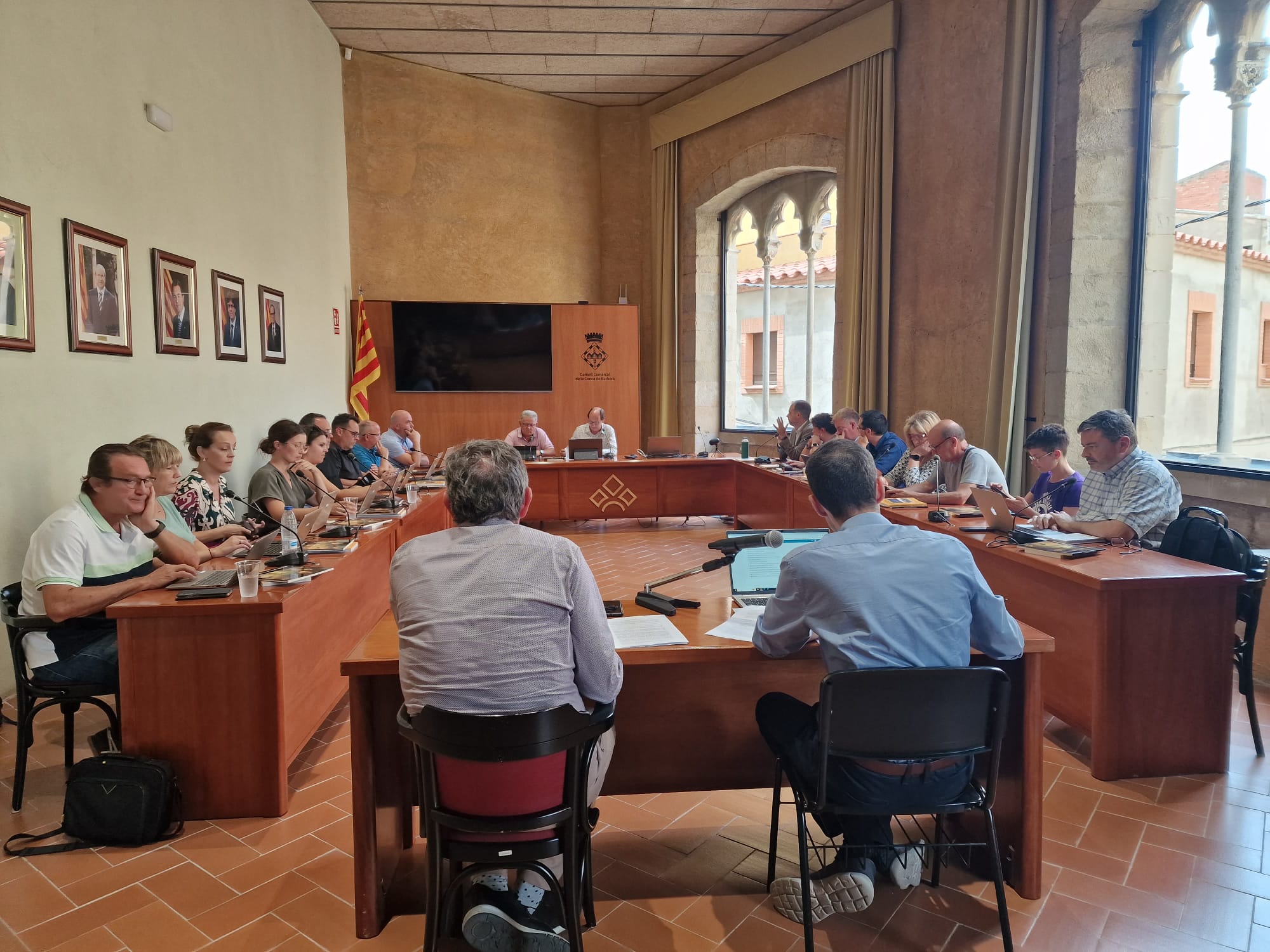 S'aprova l'estructura organitzativa del consell comarcal de la conca de barberà pel mandat 2023 2027