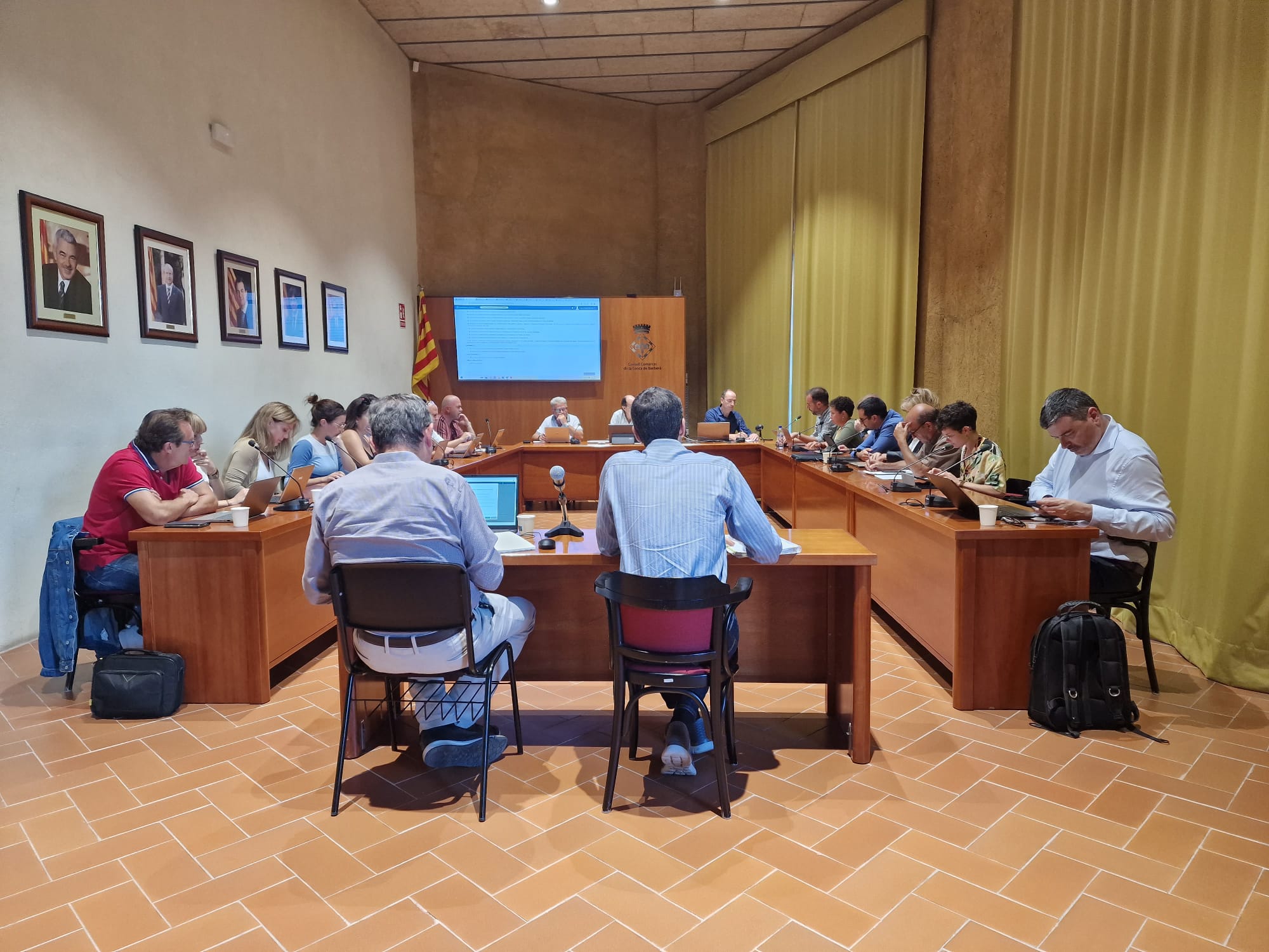 El consell comarcal aprova el projecte per a la construcció del dipòsit d'abastament d'aigua a diversos municipis de la comarca