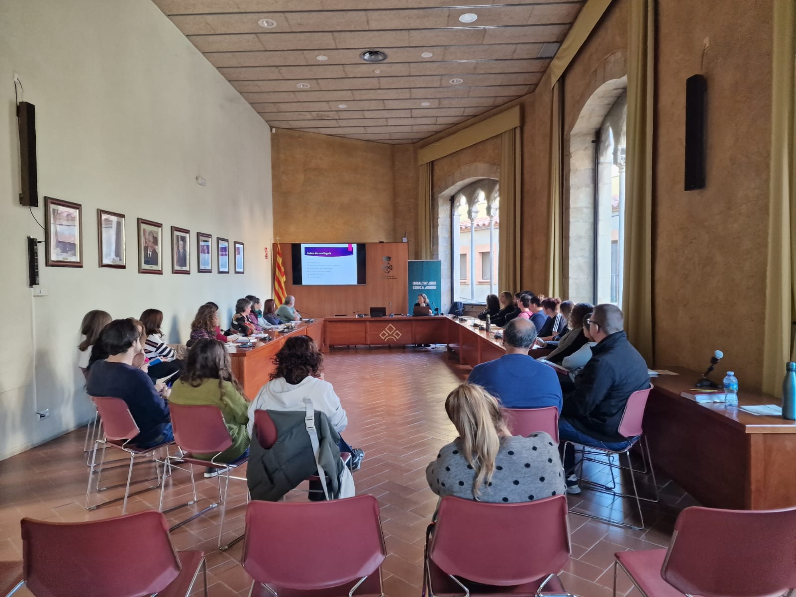El personal del consell comarcal continua formant se en matèria d'igualtat d'oportunitats