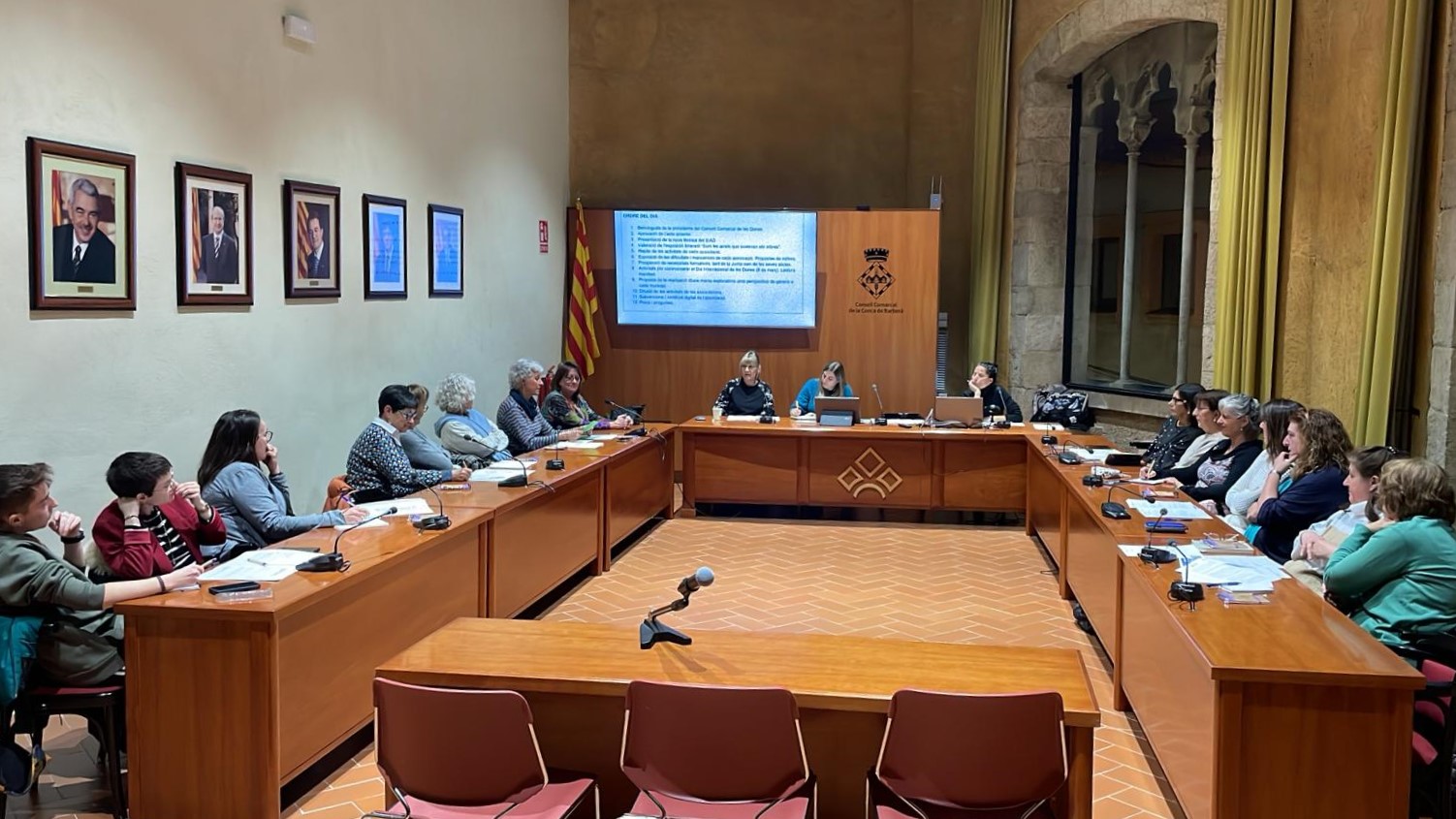 El consell comarcal de les dones es reuneix per primera vegada aquest 2024