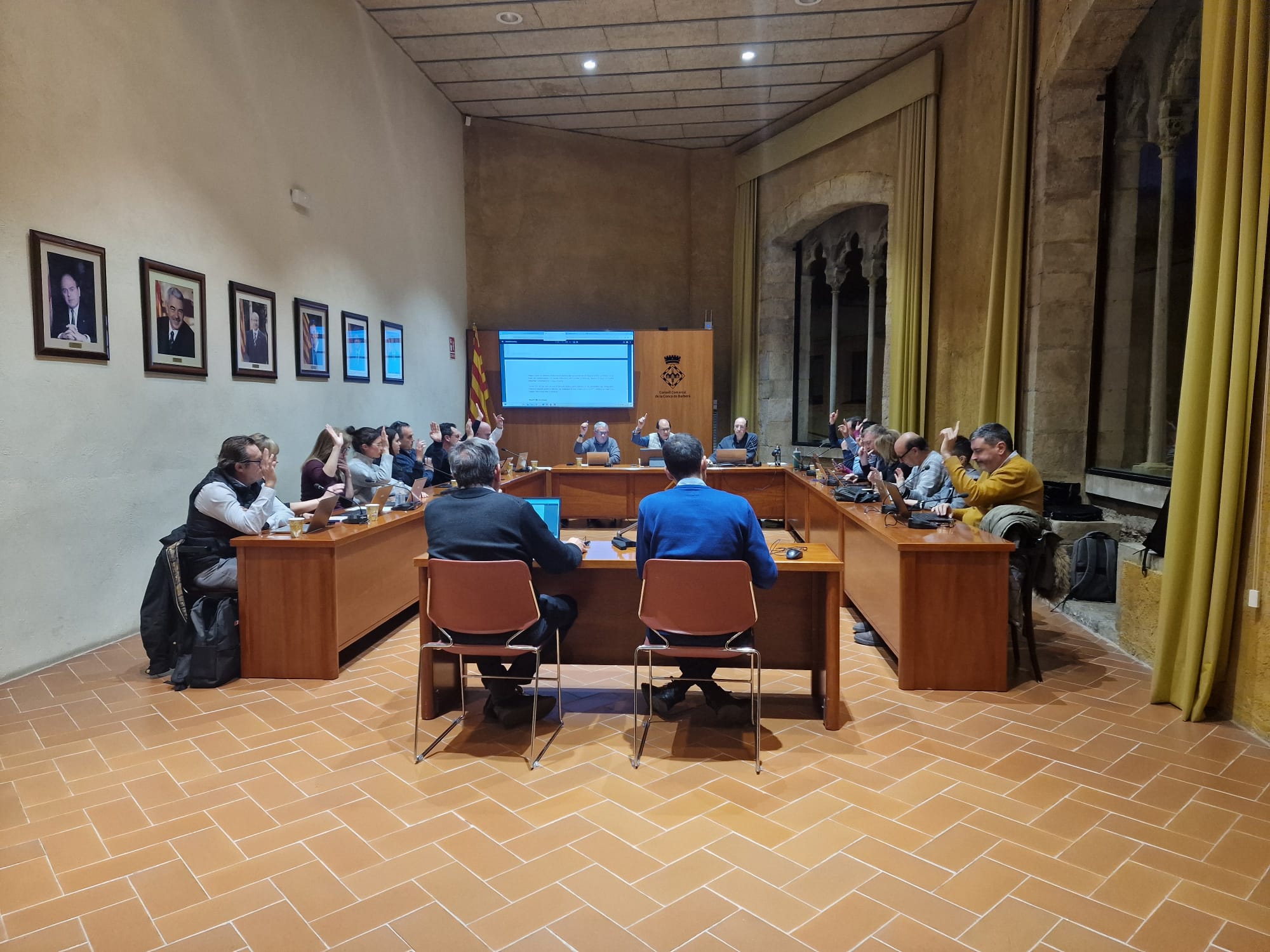 Resum ple ordinari febrer de 2024