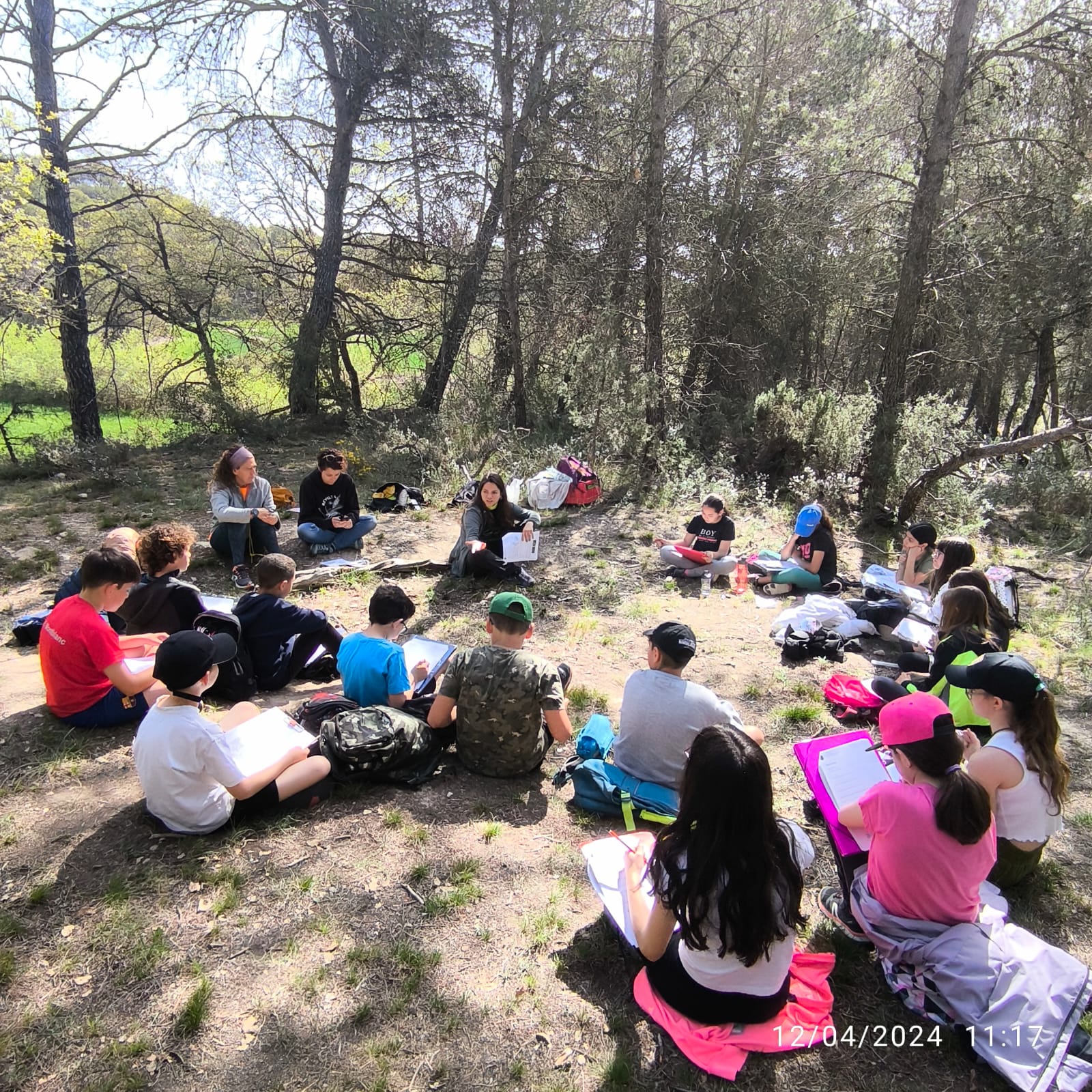 64 alumnes van participar durant la setmana passada a les activitats d’educació ambiental