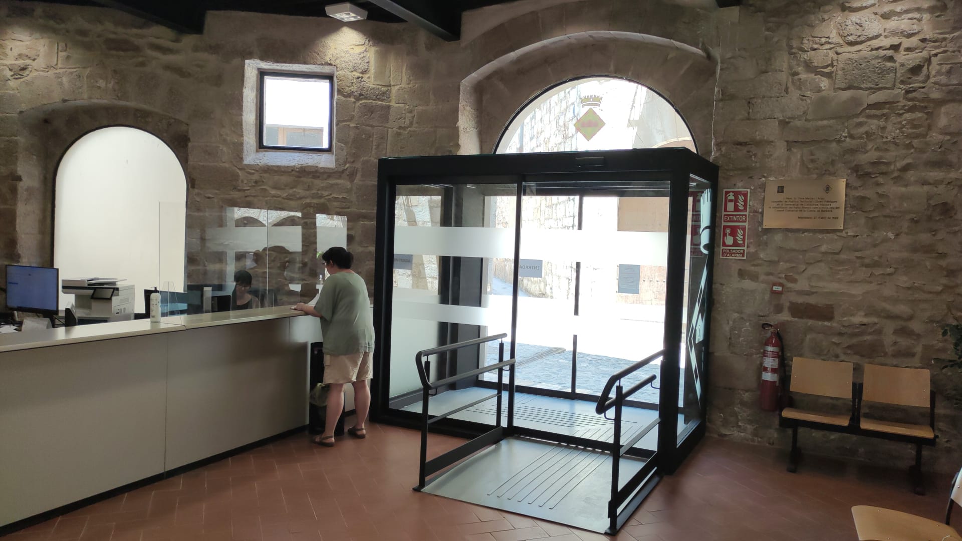 Millores a l'edifici del palau alenyà, seu del consell comarcal de la conca de barberà