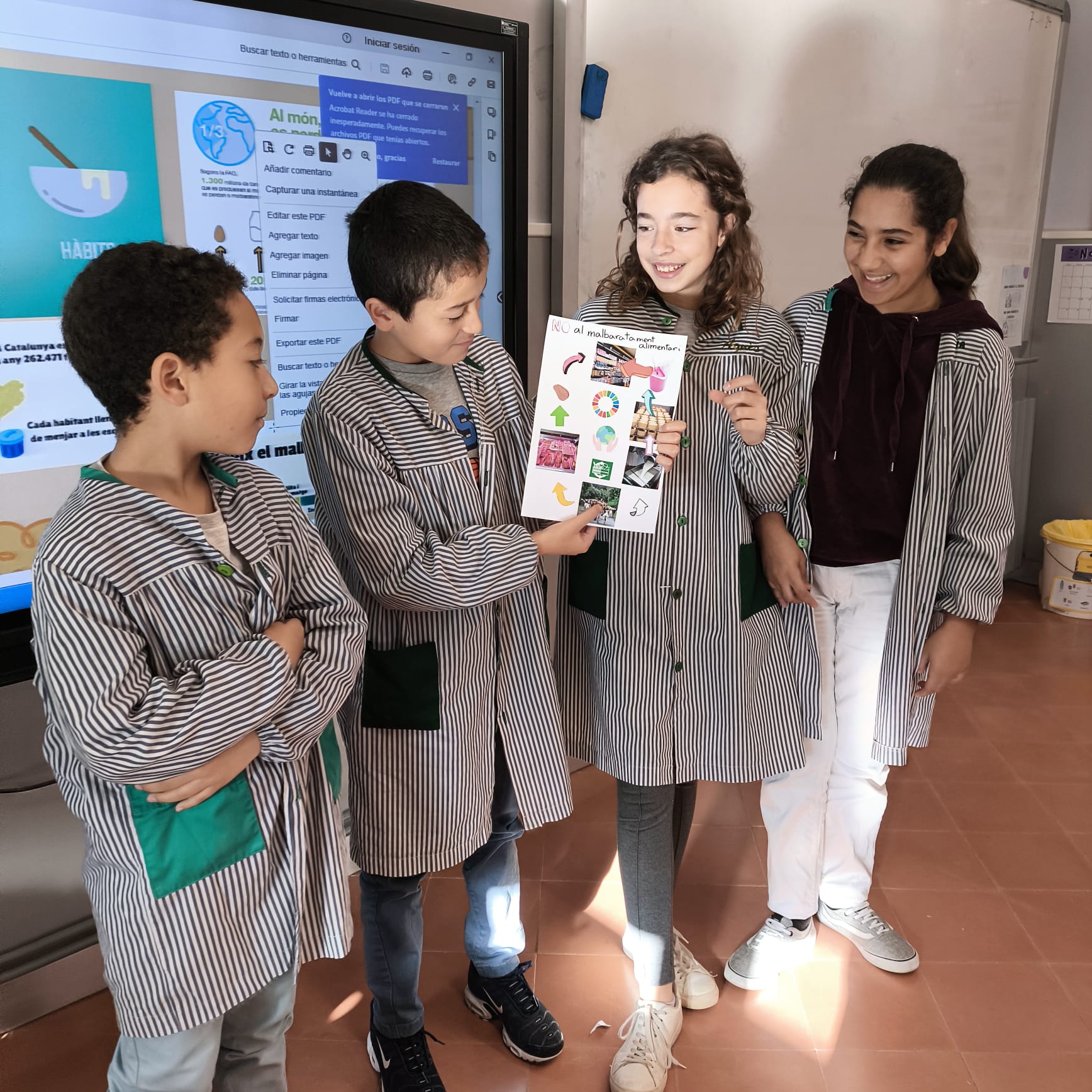 Continuen les acivitats d'educació ambiental a les escoles