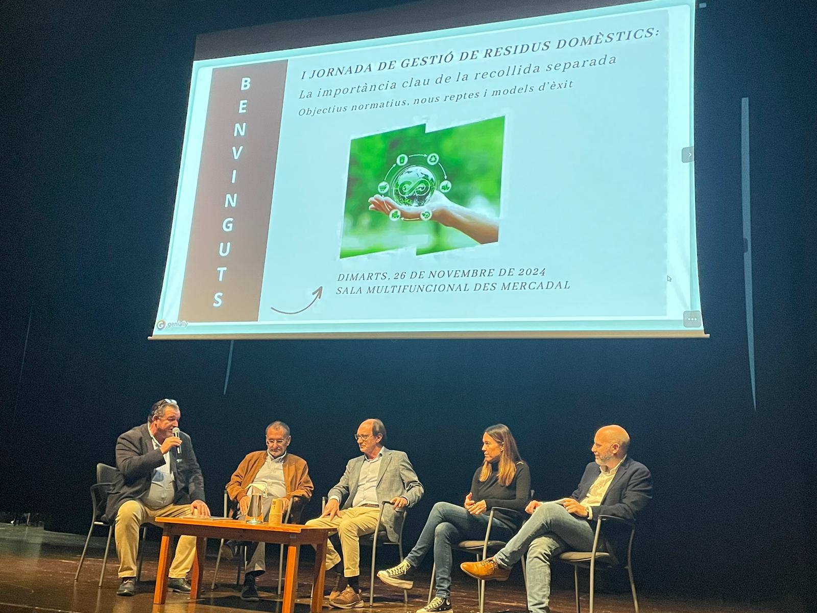 El consell comarcal de la conca de barberà participa en la i jornada de gestió de residus domèstics a menorca