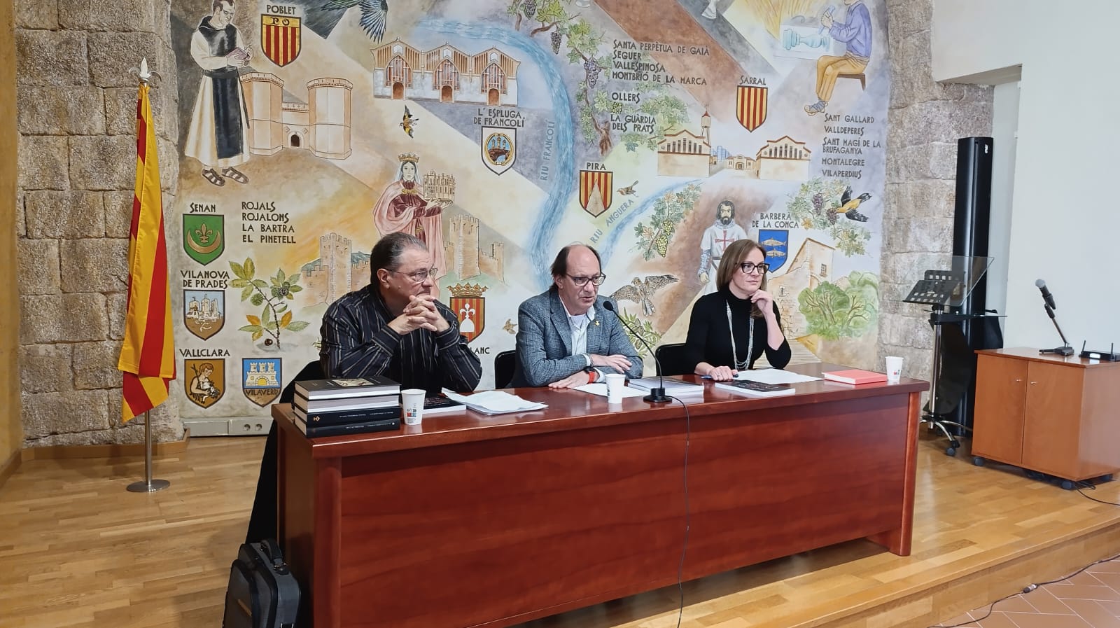 Èxit de la presentació del quart volum de la història de la conca de barberà