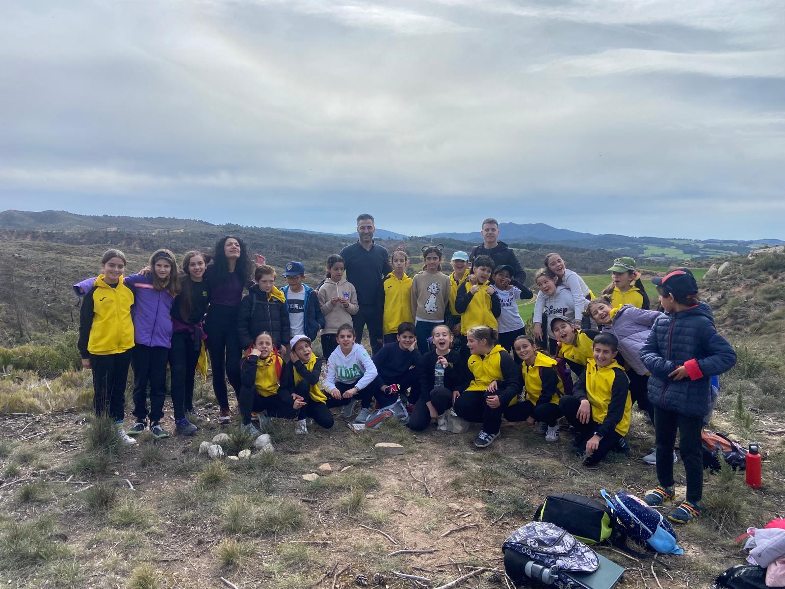 Els alumnes de l’escola martí poch de l'espluga de francolí participen en el programa educatiu “el bosc i els incendis”