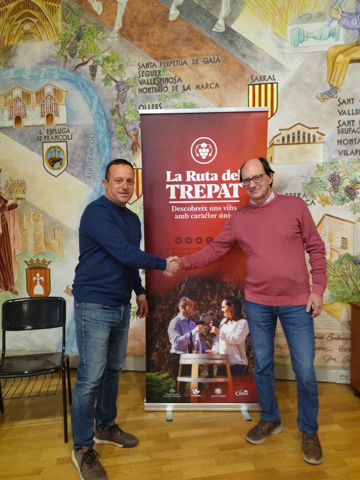 Unió entre el consell regulador de la denominació d’origen de la conca de barberà i el consell comarcal de la conca de barberà 