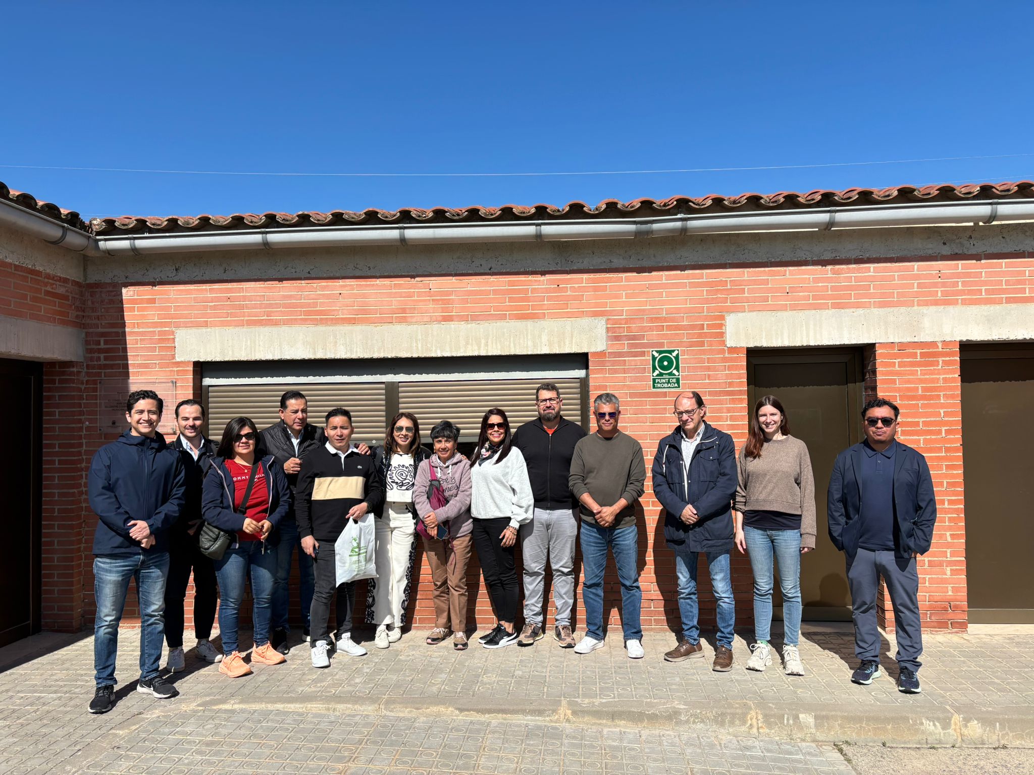 Una delegació de mèxic visita el centre de residus de la conca de barberà
