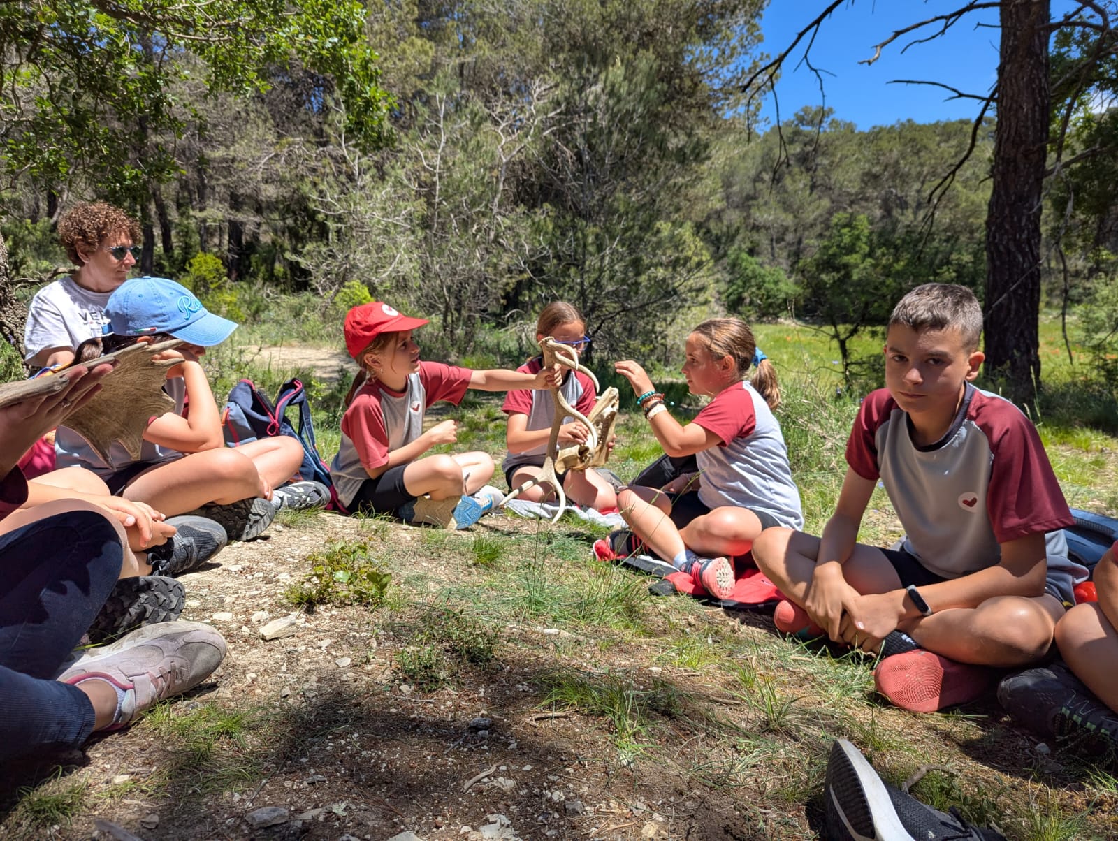 El programa “el bosc i els incendis” arriba als alumnes de l’escola vedruna de santa coloma
